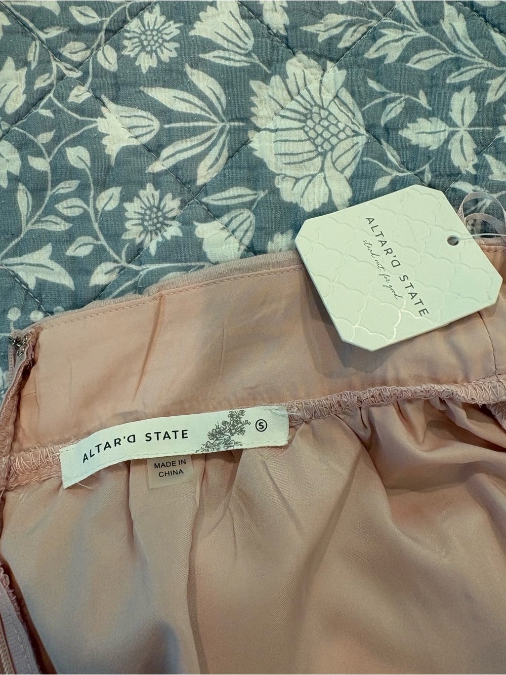 Altar’d State Tiered Pink Maxi Skirt - Lightweight Ruffle Layers - Picture 4 of 5
